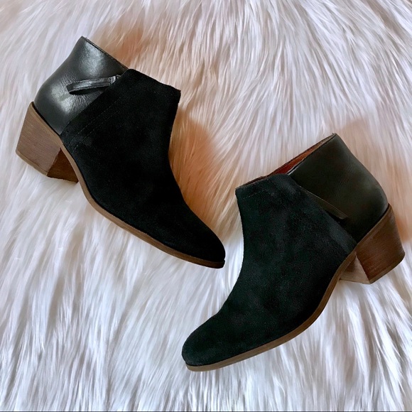 Madewell Shoes - Madewell Suede Leather Booties